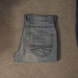 Express Light Blue Men's Straight Jeans